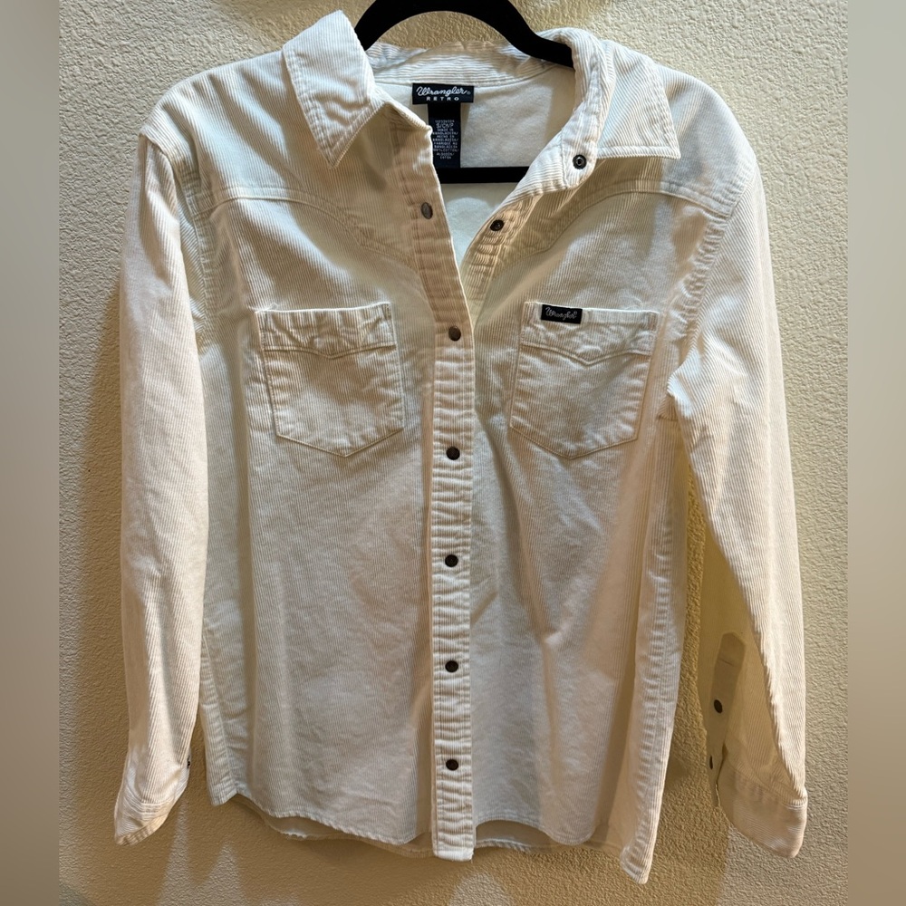 Wrangler Corduroy Button-Up Shirt